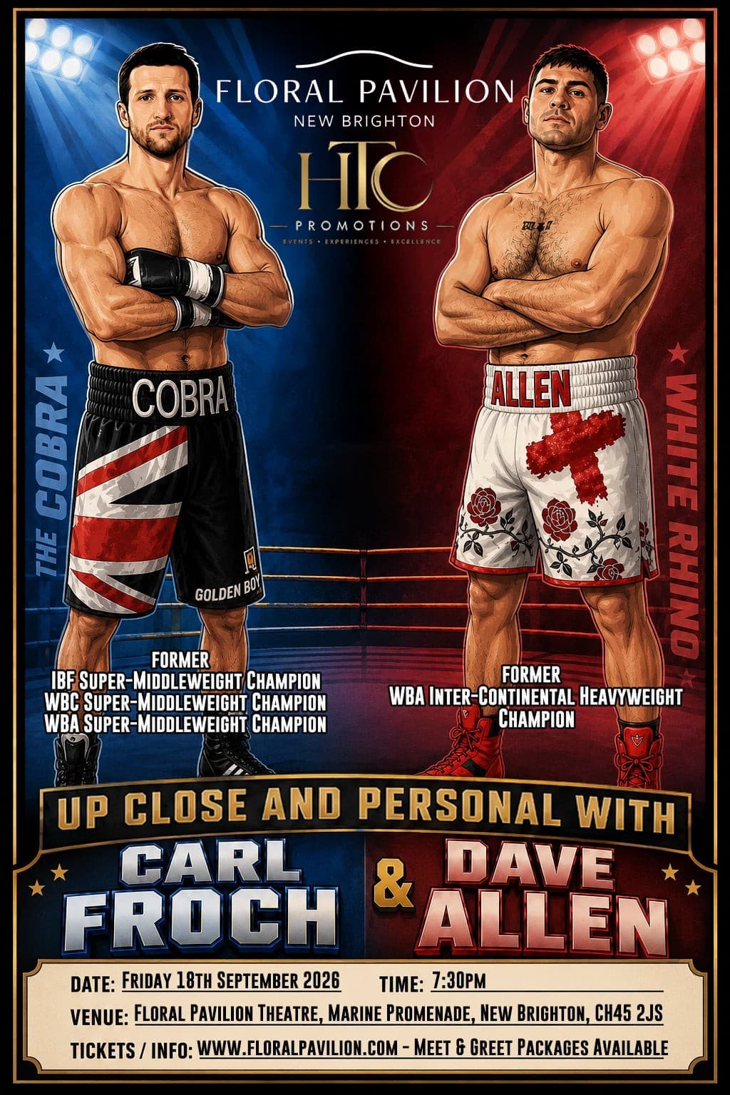 Up Close and Personal with Carl Froch & Dave Allen
